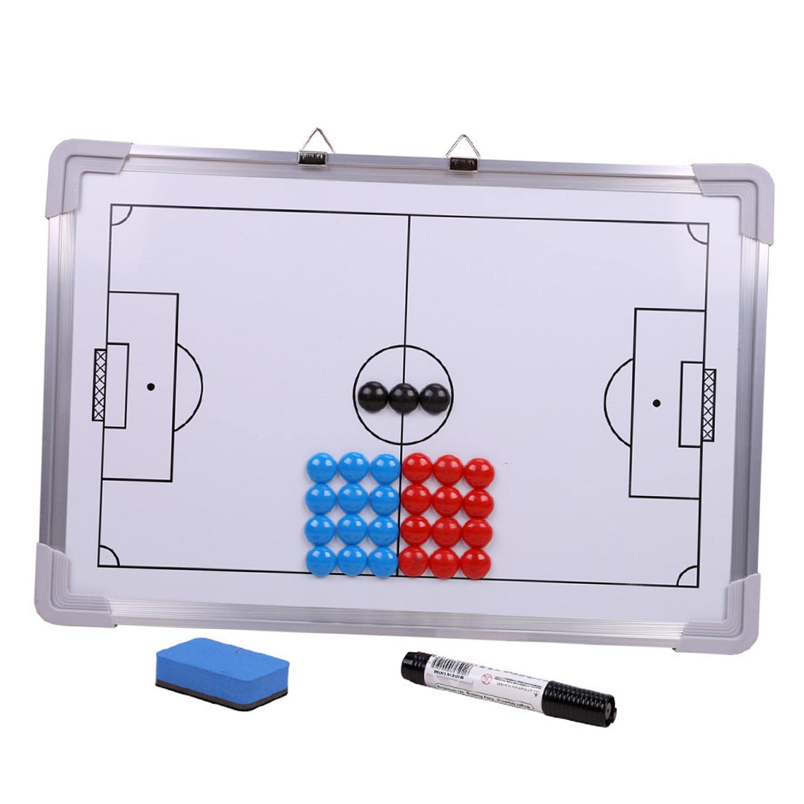 Homyl Balón de Fútbol de Aleación con Kit Auxiliar de Guía Limpia Y Balón Borrable.