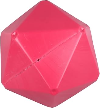 Horse Treat Ball, Feeder Horse Play Toy Ball, Fun Polygon Slow Feed Hay Ball Horse Play Toy Ball Feeder for Horse Chasing Herding