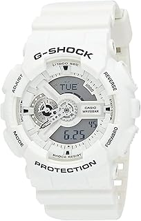 Casio G-Shock Men's Grey Dial Resin Band Watch - GA-110MW-7ADR