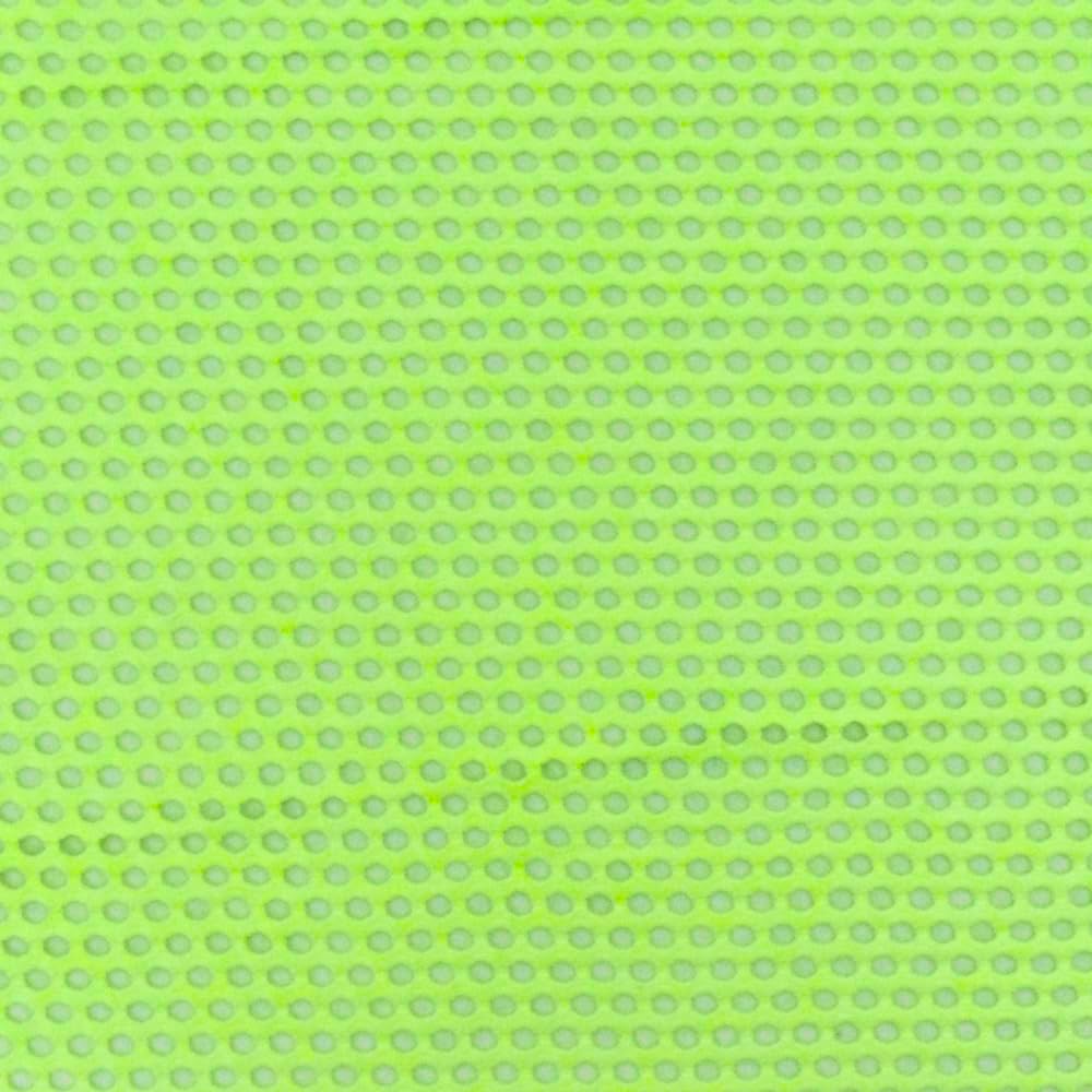 Lime Yellow Famous Maker Mesh Stretch Yoga Activewear Knit Fabric by The Yard, 2yd Length