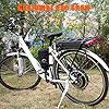 Batterie de vélo électrique à Support arrière 36V, 13ah, adaptée à 250W 300W 350W 500W Bafang/Voilamart et Autres Moteurs de vélo électrique #3