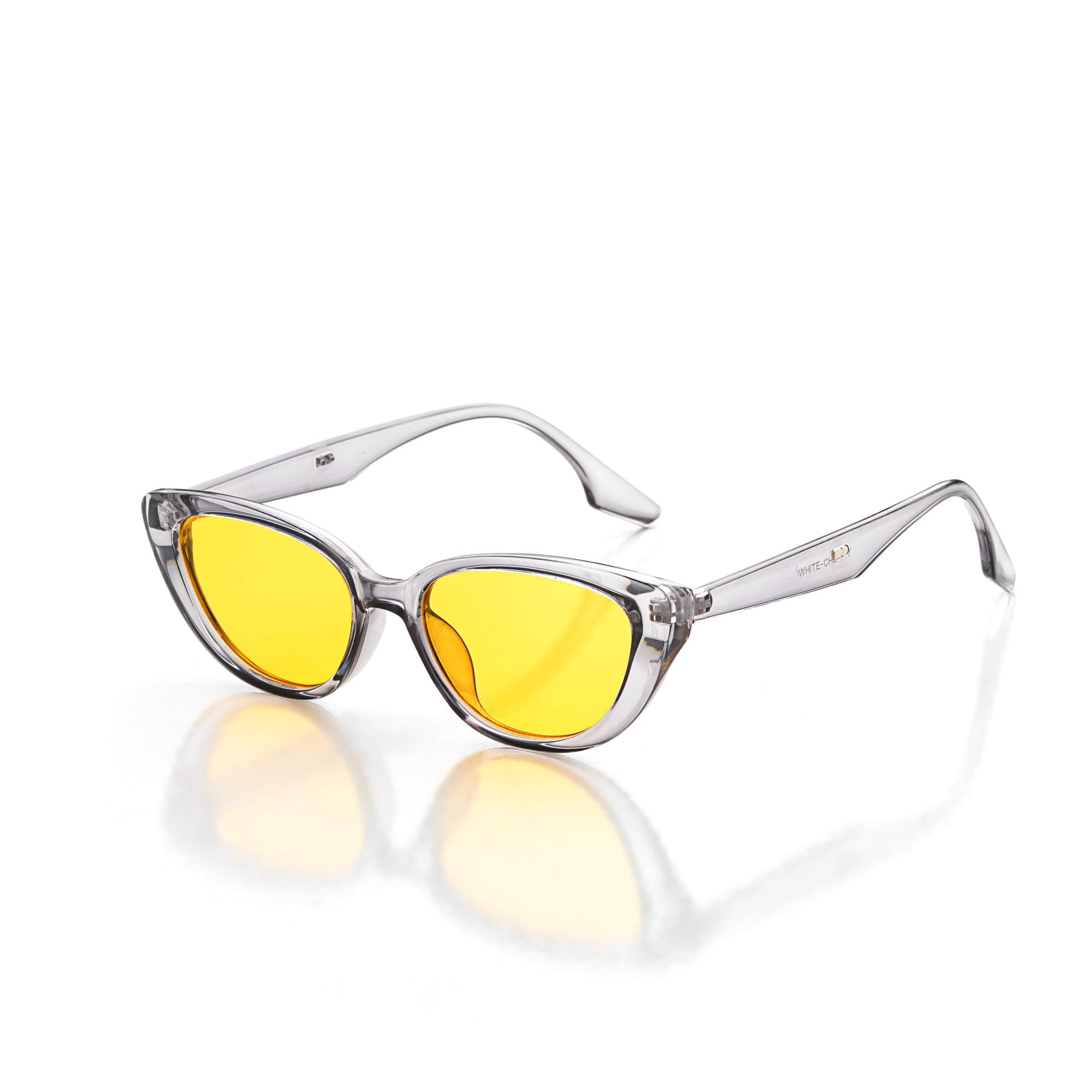 hashtag eyewear Retro Stylish Cat Eye Sunglasses for Women Stylish | Black Polycarbonate Frame | UV400 Protection | Trendy Cateye Goggles for Women | Shades for Adult-picture-49