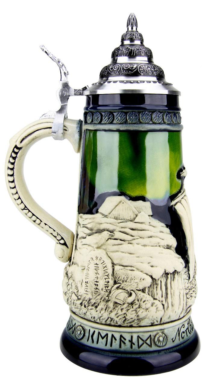 KING Boccale da Birra tedesco luci polari0,5 litri