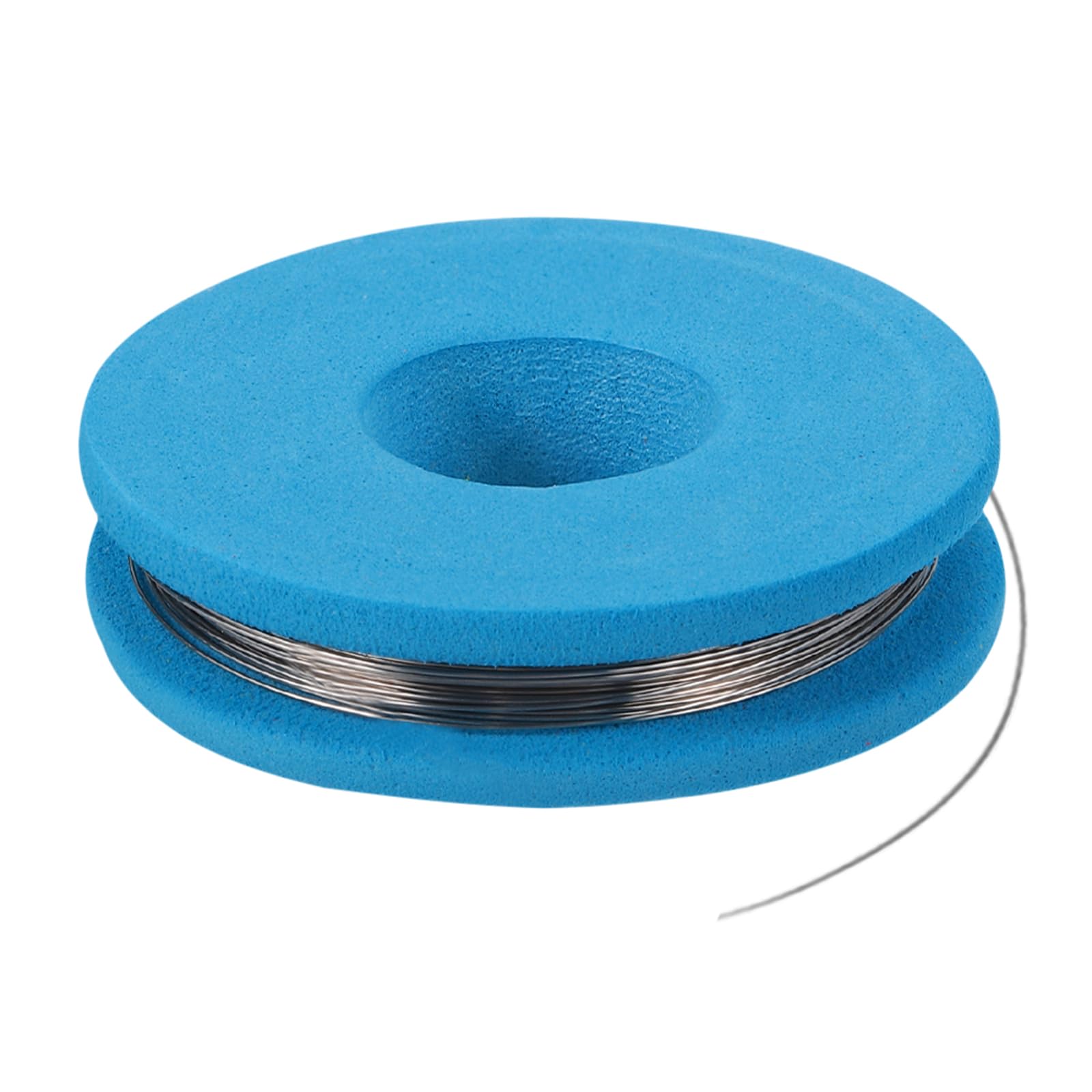 sourcing map 2pcs 28 AWG Nichrome Wire, 33ft Cr20Ni80 Heating Resistance Wire for Heating Element Electronic Component Repairing, Blue