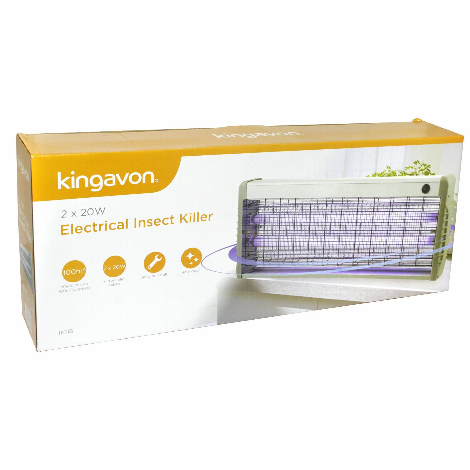 Marco Paul - Zapper elettrico per interni da 40 W, ad alte prestazioni, con spina UV, anti-insetti e antizanzare, ideale per casa, cucina, ufficio e veranda