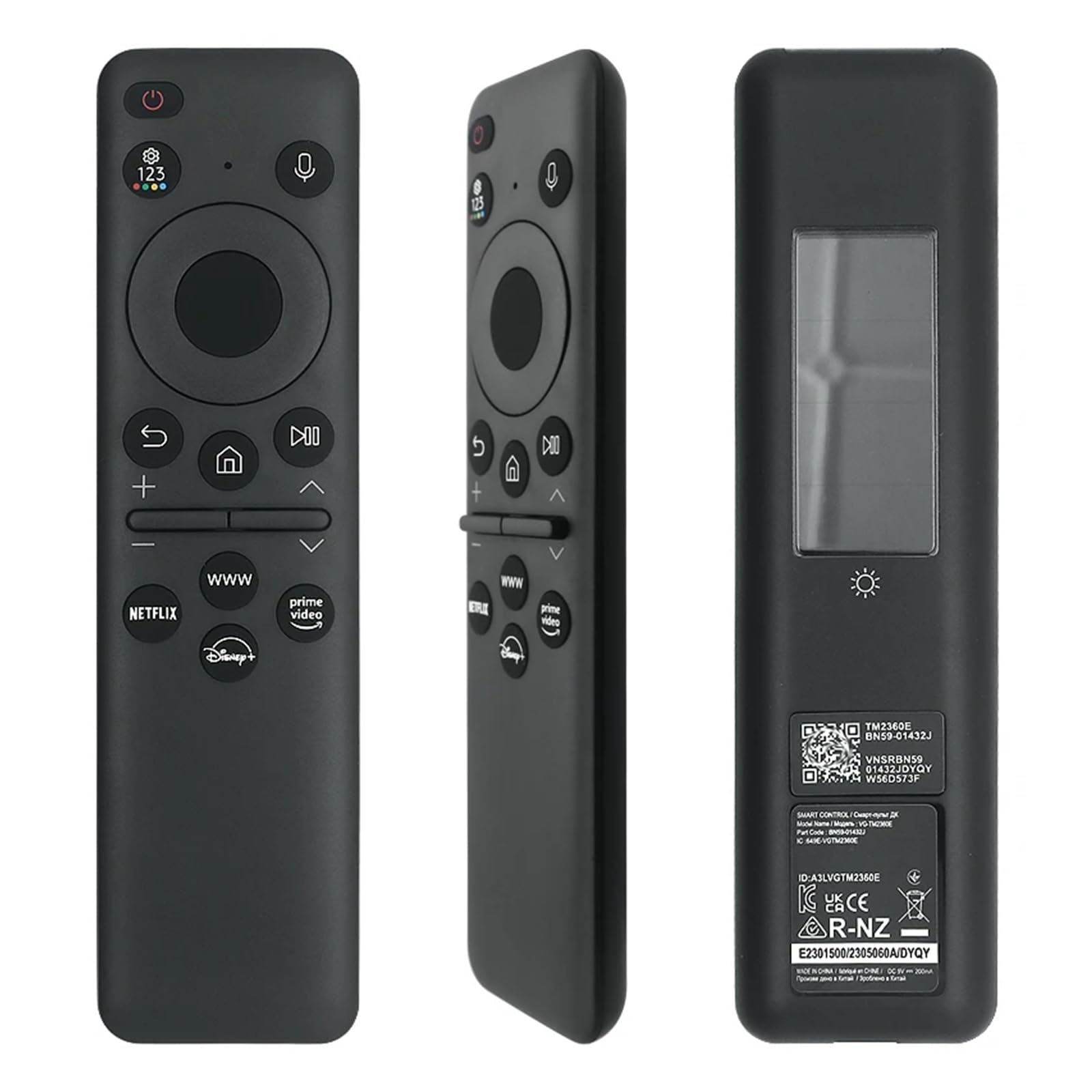 1 szt. BN59-01432J Pilot zasilany energią słoneczną, kompatybilny z telewizorem 8K Neo-QLED HDR Smart TV