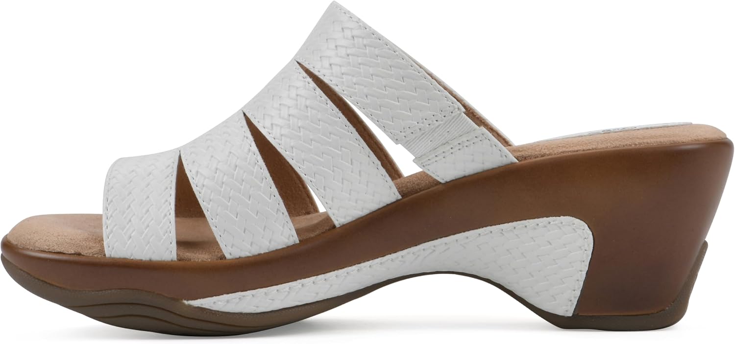 White Mountain Women's Valora Clog Sandal | Casual Sandals