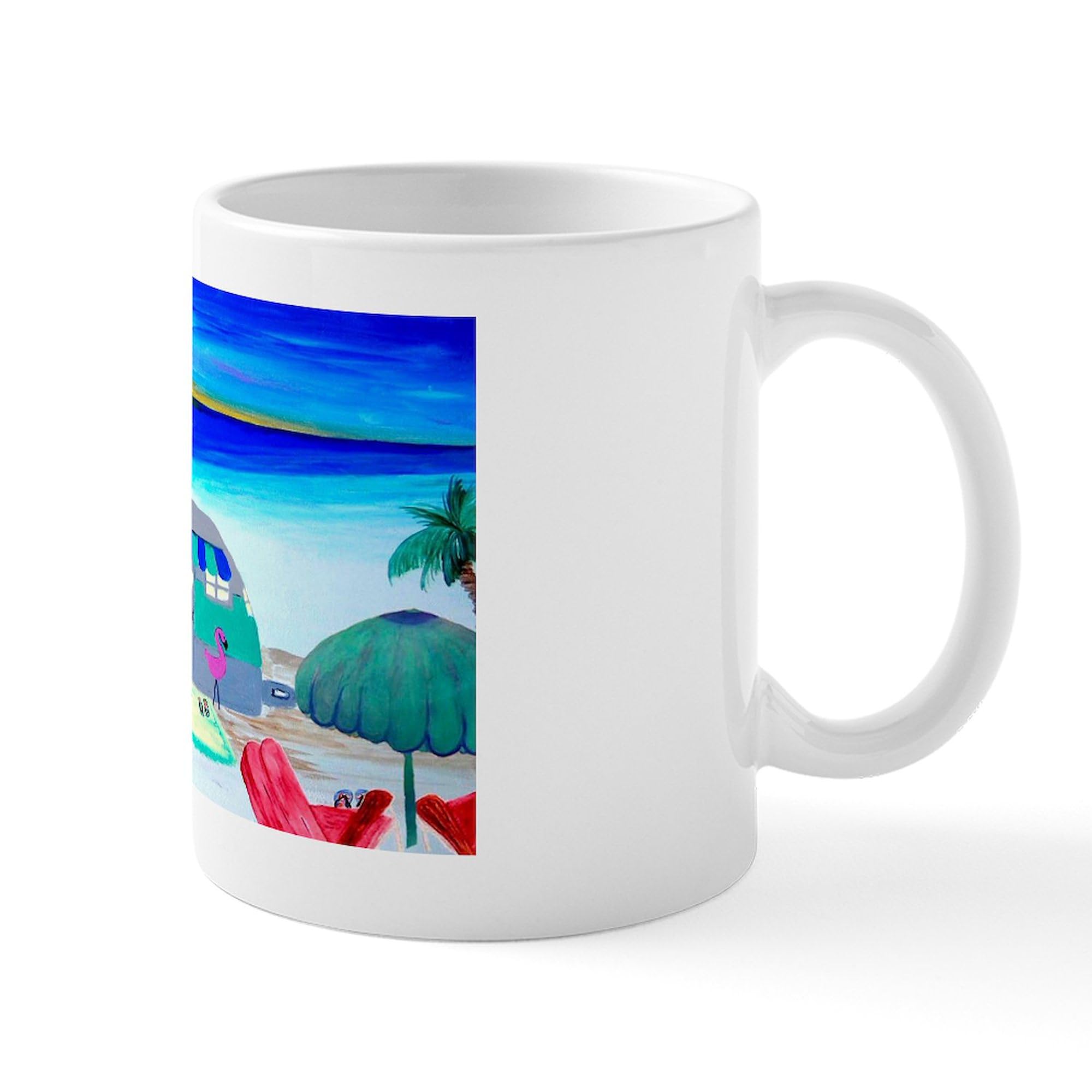 Amazon.com | CafePress Airstream Camper Camping Art Mug 11 oz (325 ml)  Ceramic Coffee Mug: Coffee Cups & Mugs