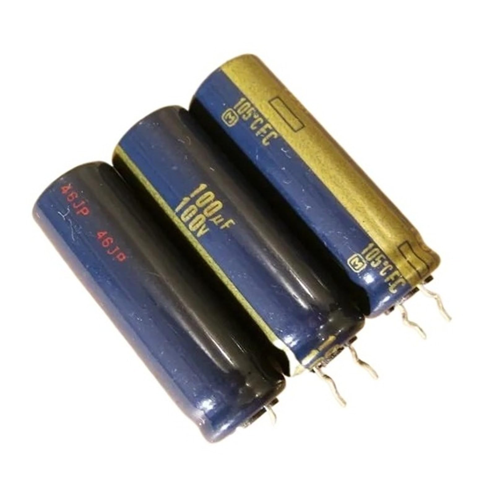 Condensateur électrolytique 100V 100uF FC radial pour carte électronique et alimentation, lot 10