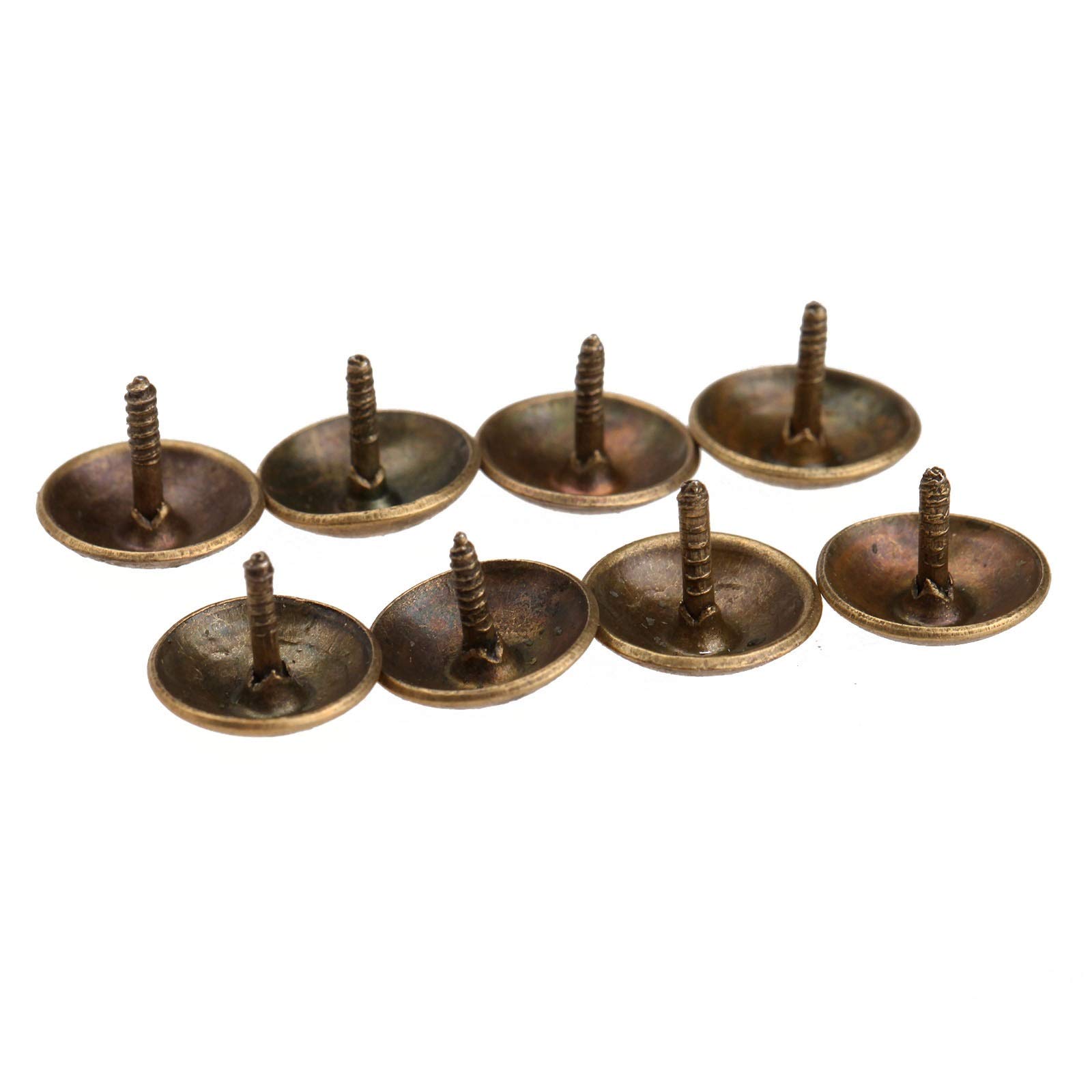 Clous, Punaises, punaises de rembourrage, pouce, décoratives meubles, 50 pièces en fer Bronze Antique bijoux à ongles boîte cadeau canapé