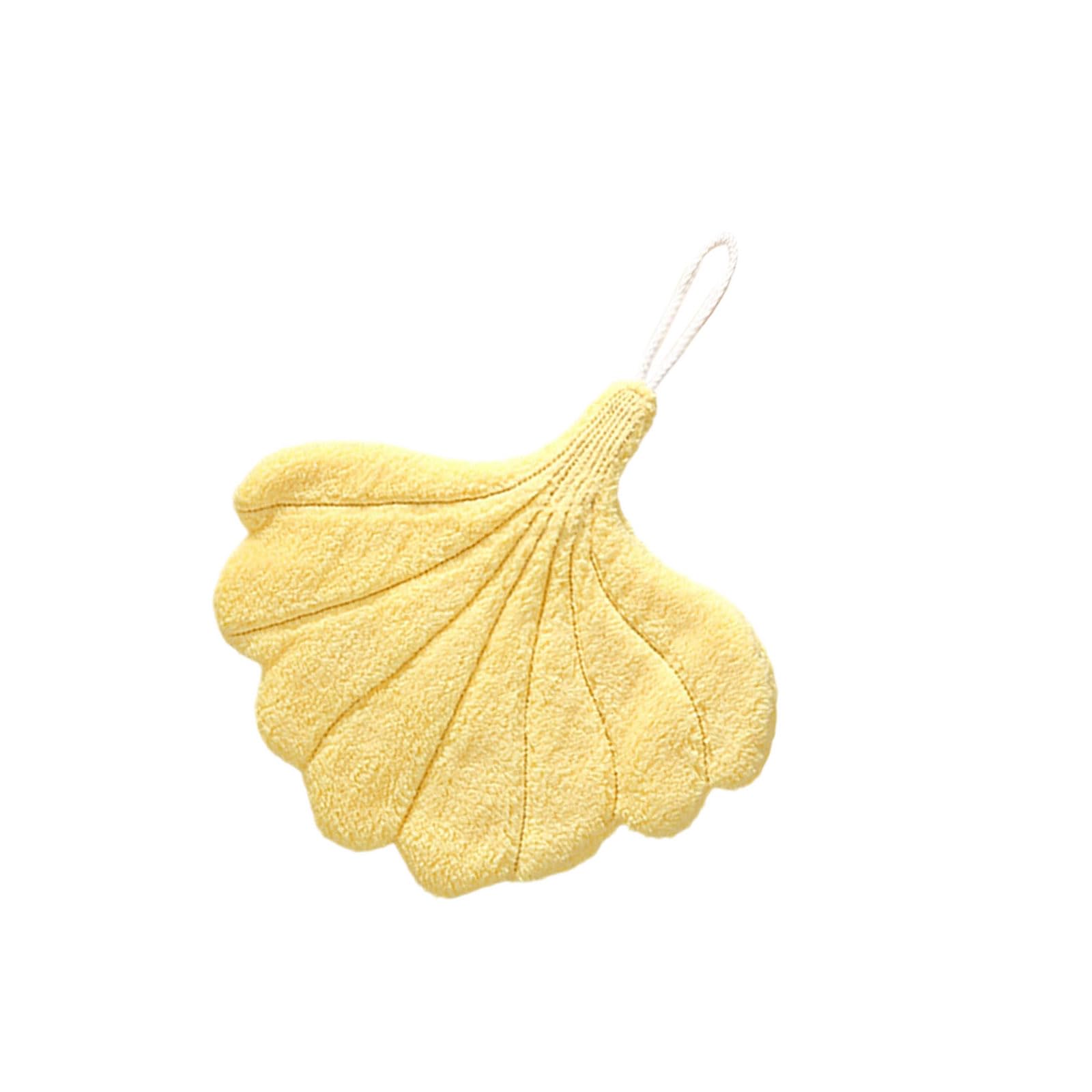 Carotoe C Arotoe Shape Hand Towel With Hanging Loop Absorbent Fast Drying Orals Fleece For Nursery Travel Bathroom Hanging Hand Towel