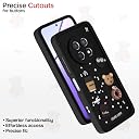 Pikkme Back Cover for Realme Narzo 70x 5G / N65 / Realme 13/12 / 12X 5G / C65 | Cute Fun Cartoon 3D Bear Silicone Full Body Protection Bumper Cover (Black) gallery image