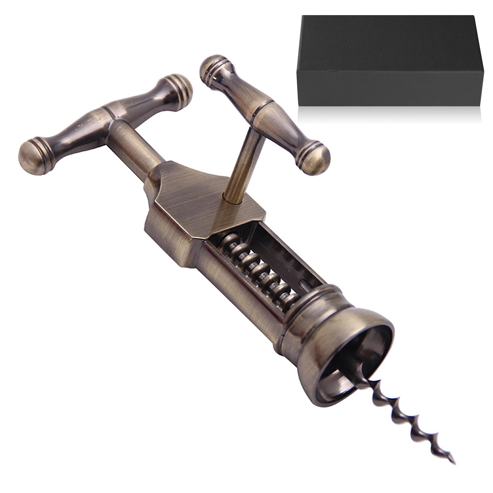 Korkenzieher,Weinflaschenöffner,Korkenzieheraus Zinklegierung,Weinöffner 19 * 7.5 * 6cm,Hebelkorkenzieher Wein,flaschenöffner Wein,Corkscrew Geeignet für Partys,Bars,Restaurants
