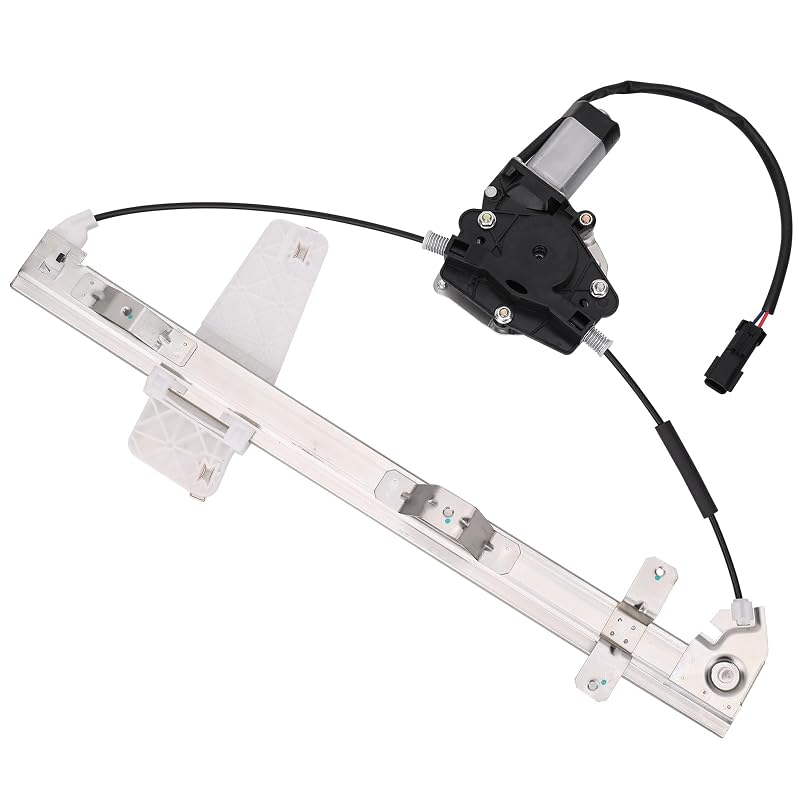 Máquina de vidro elétrica dianteira direita Vurkcy com motor para Jeep Grand Cherokee WJ 2000–2004 – OE 741-557