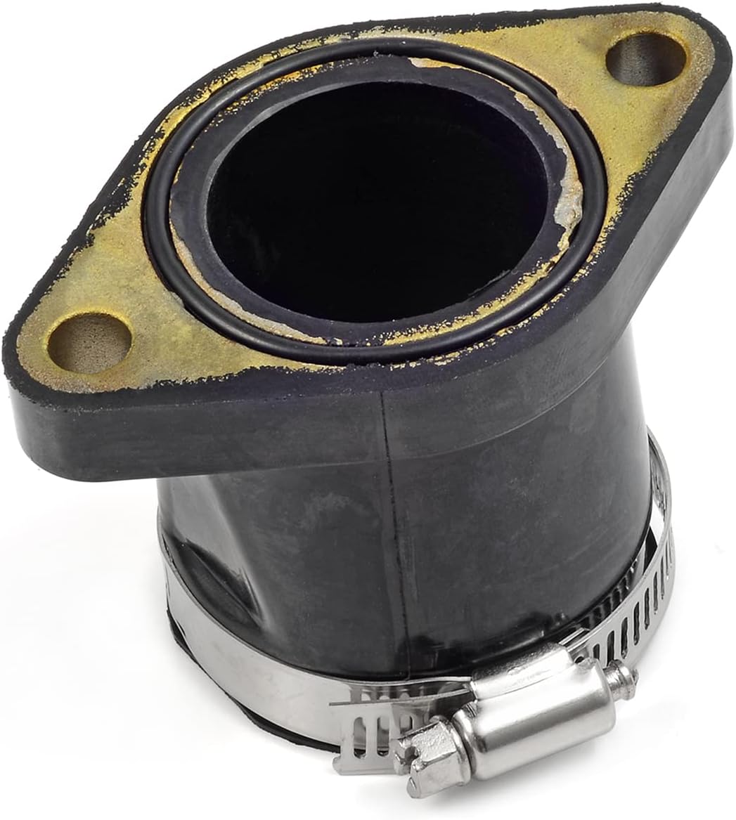 Intake Manifold Boot & Air Intake Inlet duct Tube Boot Compatible with YAMAHA Raptor 350 2004-2013 5YT-14453-00-00 5YT-13586-00-00