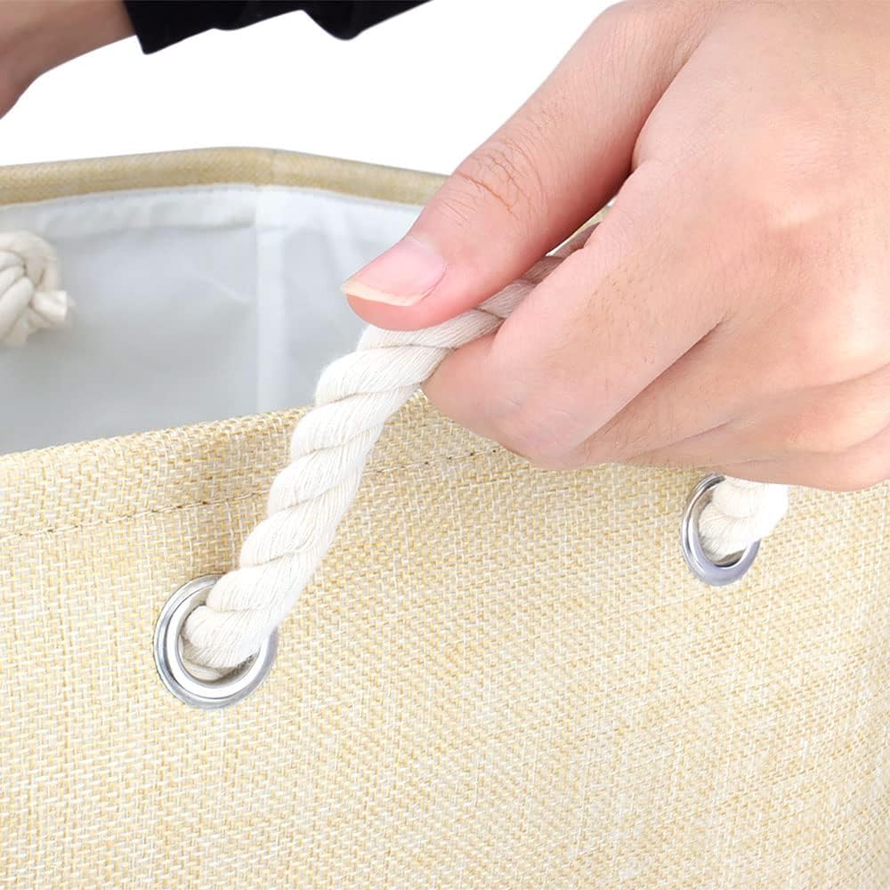 Custom Dog Toy Bin Personalized Toy Storage Basket Collapsible Pet Toy Basket for Dog Toys,Clothing, Dog Apparel & Accessories,Decorative Basket Rectangular Fabric Storage Bin (A,30x30x30cm)