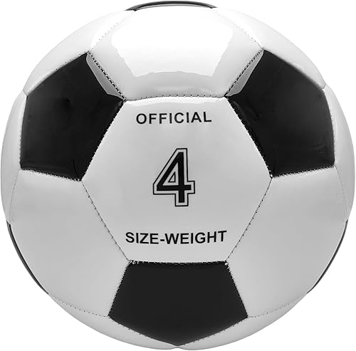 Miniatura 8 de Soccer Ball Sizes 3 4 5 for Boys Girls Adults Training Indoor Outdoor Lawn Sports in Red Blue Green Black White Blanco,B2. Azul_blanco,C1.