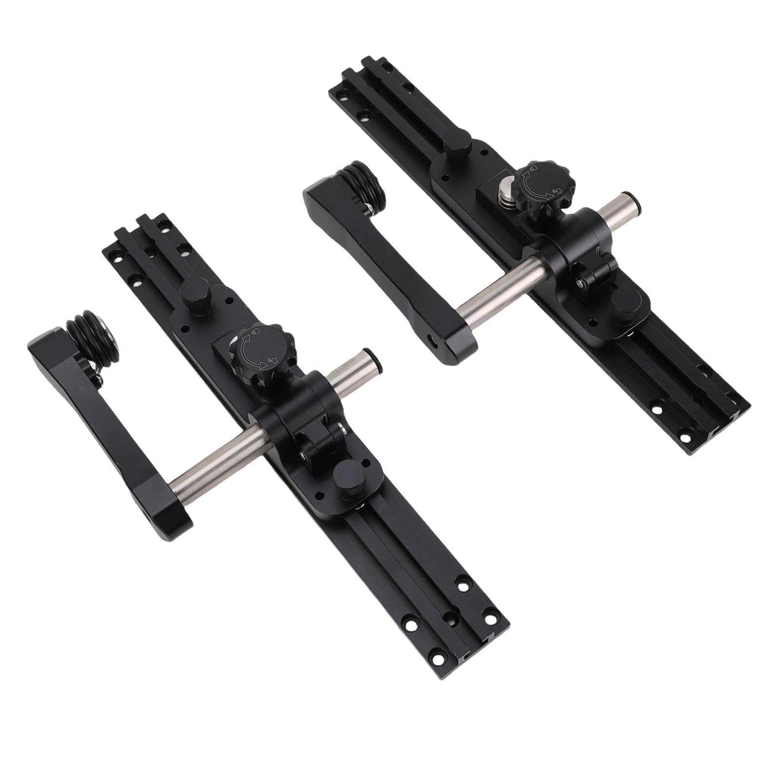 Guía de Empuje para Sierra de Mesa Aleación Aluminio Resistente, Diseño Rodamiento Unidireccional, Uso Flexible para Diferentes Objetos Procesamiento, Ideal Aficionados a la Carpintería