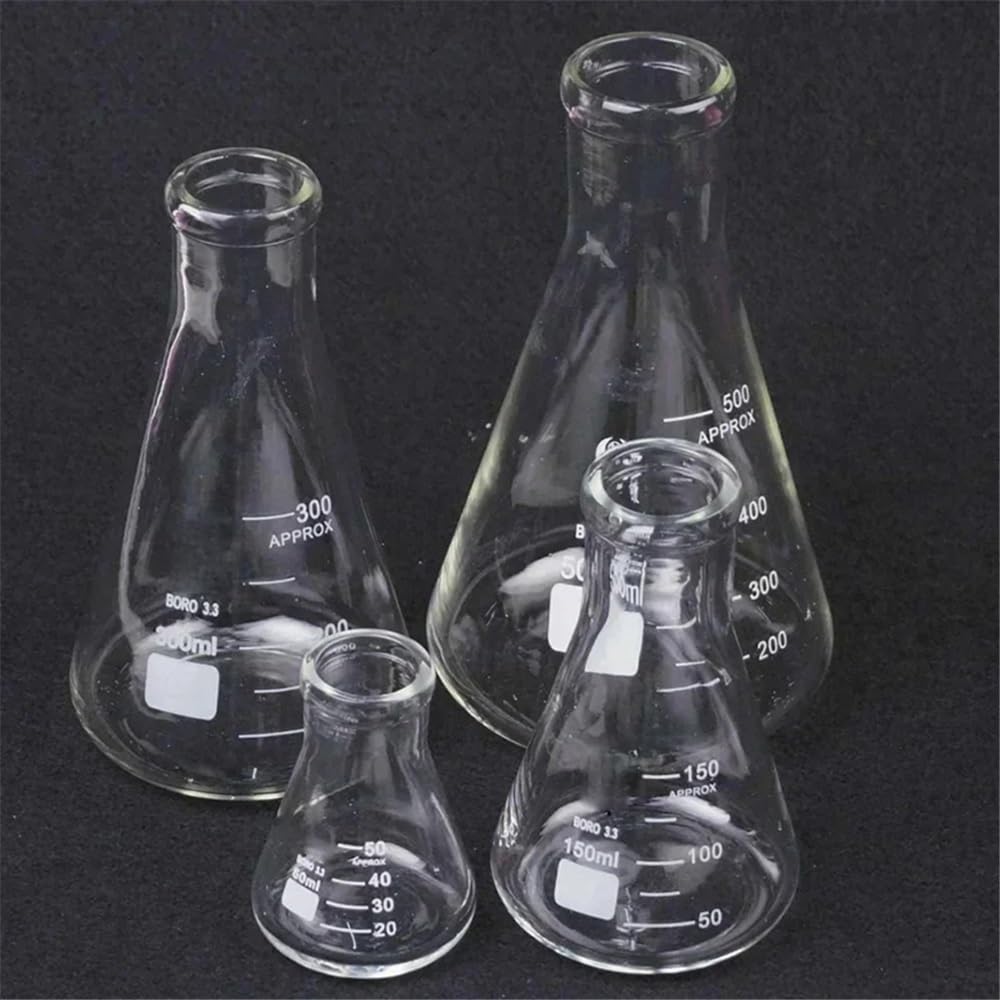 Butelka stożkowa borokrzemianu Szkło laboratoryjne stożkowe 50-5000 ml G3.3 Materiały(2000ml)