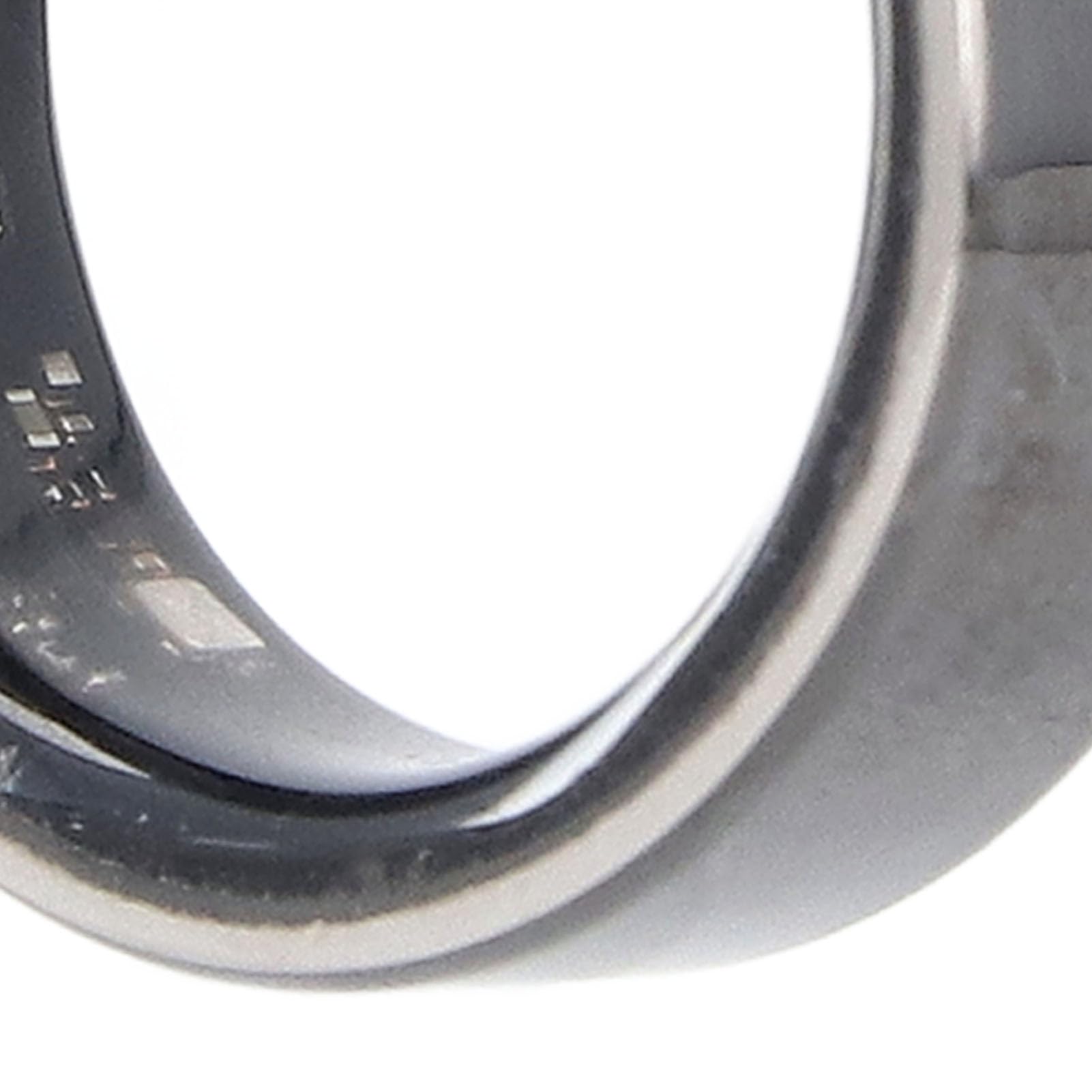 Monitor de Salud con Anillo Inteligente, Rastreador de Sueño y Actividad Física Anillo Inteligente de Acero Inoxidable y Cerámica de óxido de Circonio Diseño de Caja de Carga
