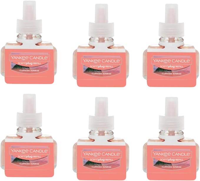 Yankee Candle Scent Plug Refill, Cliffside Sunrise (Pack of