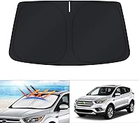 Vista 20 de KUST - Parasol para parabrisas para Chevy Equinox 2010–2017, accesorios para ventanas, funda solar plegable, bloquea los rayos UV, mantiene el coche