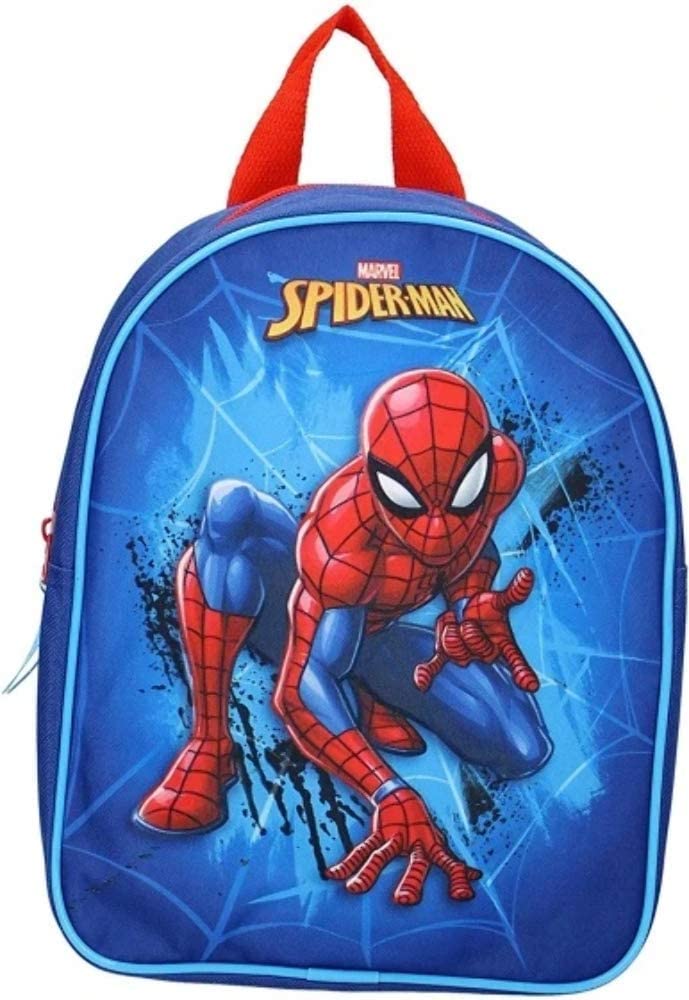 Marvel Spider-man, Luggage Kids Unisex Bambini E Ragazzi, Blu (Blue), Taglia unica