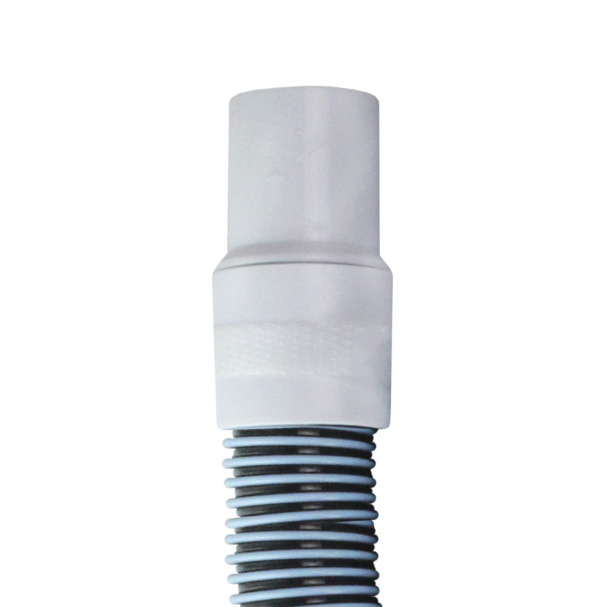 Pool Central Blue and Black Extruded EVA In Ground Swimming Pool Vacuum Hose 25' x 1.5