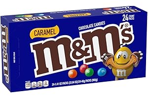 Delightfully Chewy M&M's Caramel in a Bulk Pack: Sweeten Your Treats