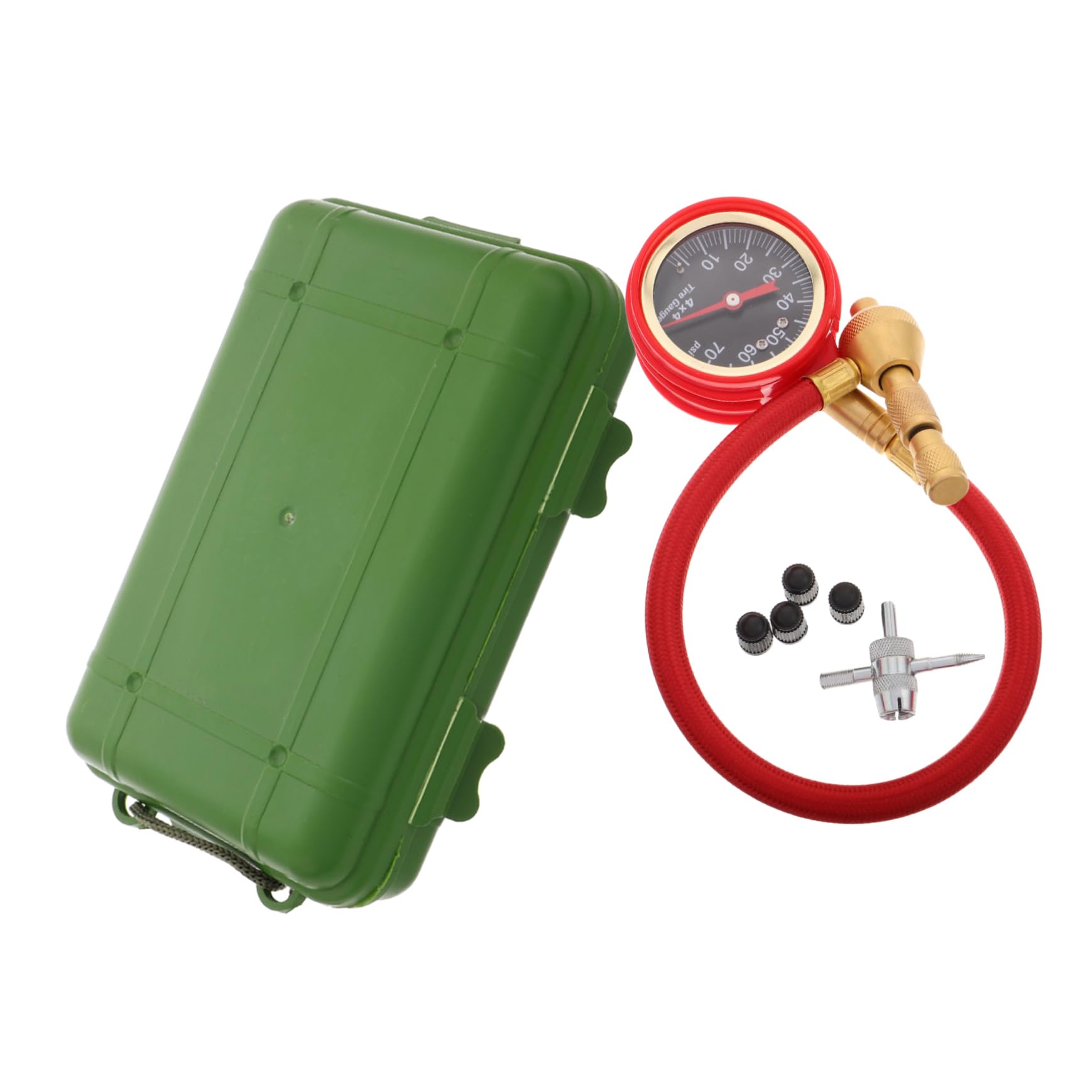 Healifty Manomètre de Pression pour Pneus Voiture Instrument de Mesure Précis Lecteur de Pression des Pneus