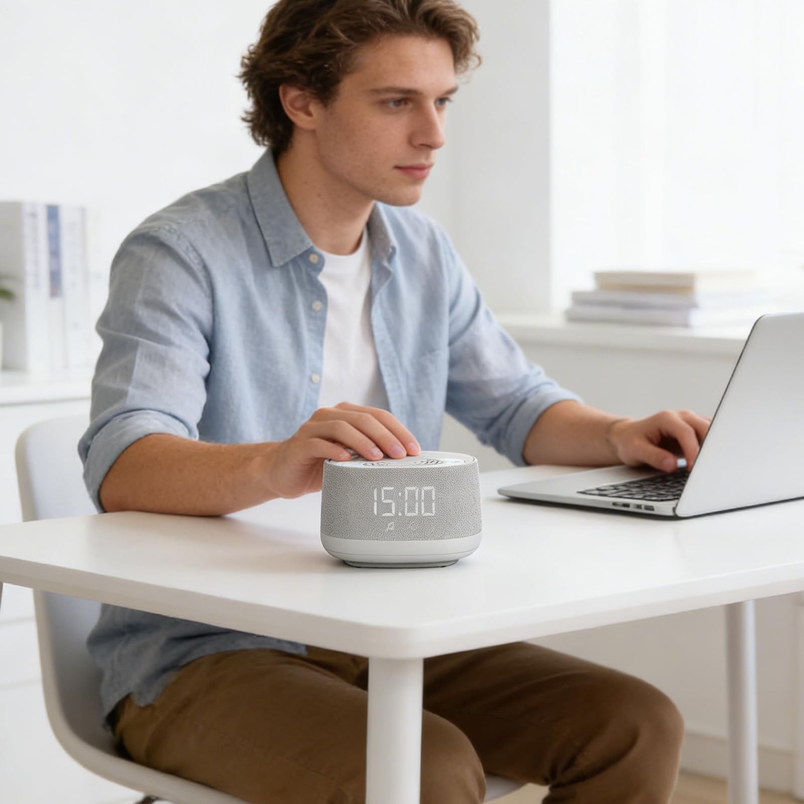 Sonno Sound Machines | Dispositivo di per senza fili – Macchina sonora per i neogenitori, viaggiatori, professionisti impegnati, meditazione, yoga, casa, hotel, appartamento, camera da