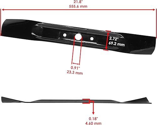 Miniatura 2 de Caltric - Cuchilla de mordaza rotativa para John Deere 14PB 14SB 14SE 14PZ 14SZ 14SC 14SX M125413