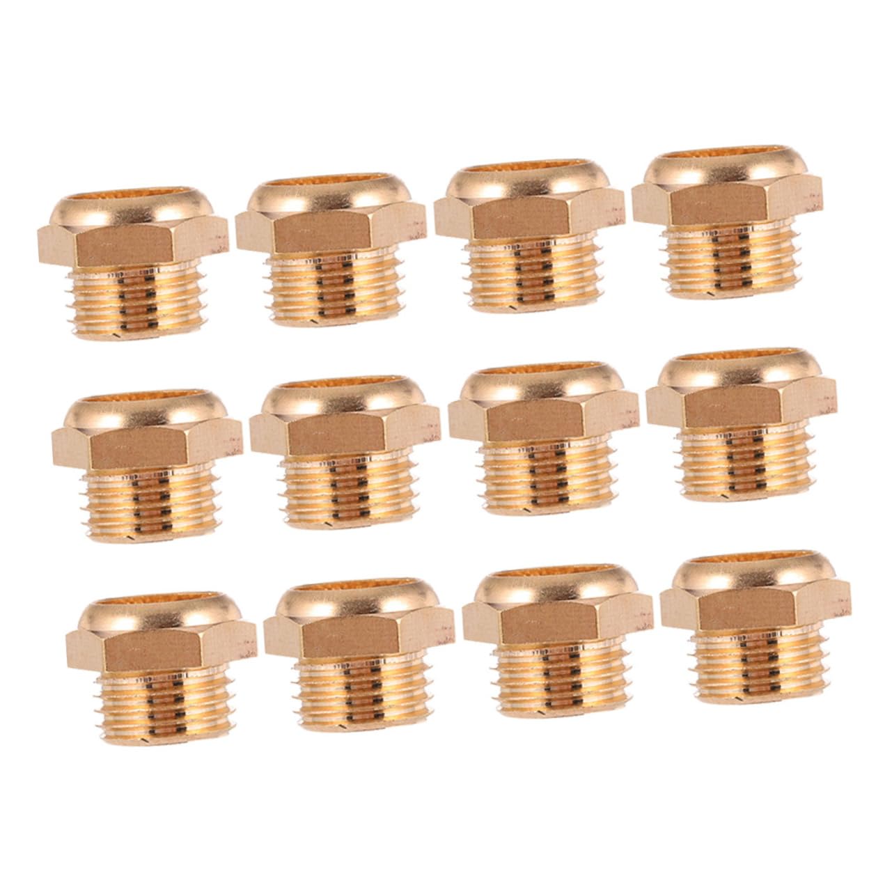FUNOMOCYA Noise Elimination Pneumatic Muffler 12pcs Pack G1/4 Thread for Applications