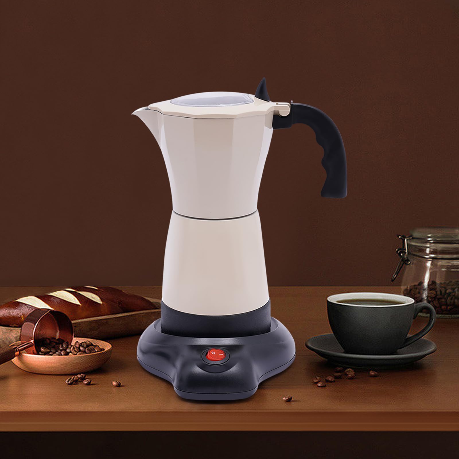 Caffettiera Elettrica Kiwi KCM-7505 420 ml 750W Nero | Leroy Merlin
