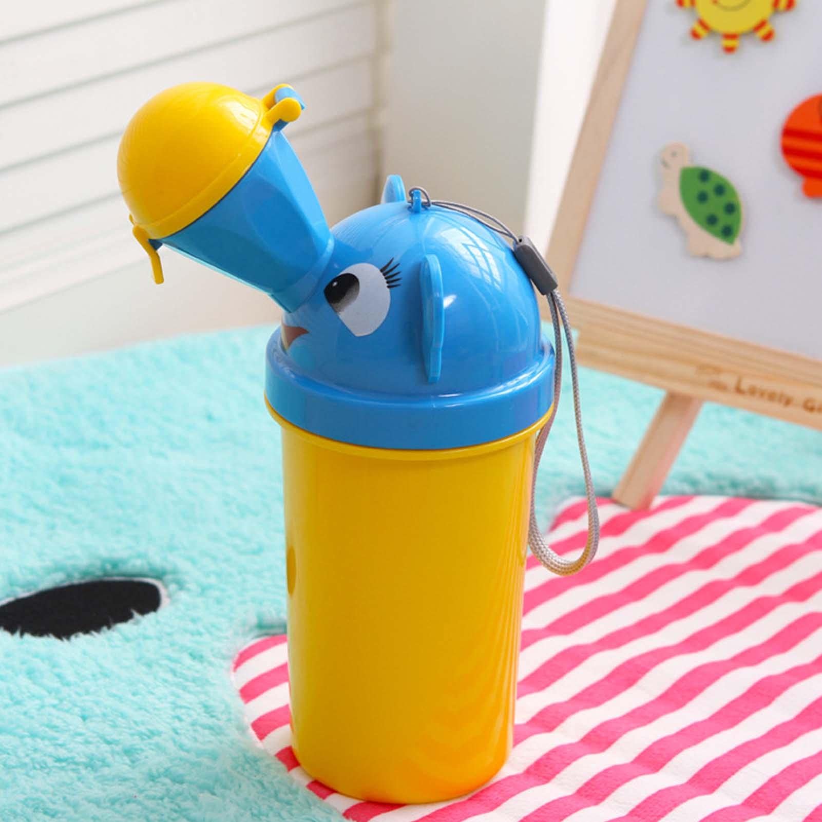 Tragbarer Urinbehälter Für Kinder - Notfalltöpfchen Für Unterwegs Blau