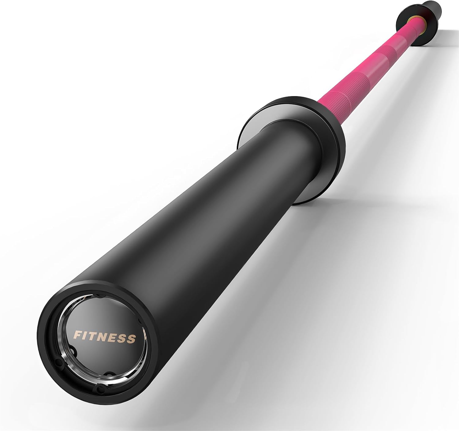 7FT Olympic Barbell 45 lb Barbell 2 INCH 1000lbs/1500lbs Capacity Olympic Bar with Moderate Knurling For Squats Curls Deadlifts