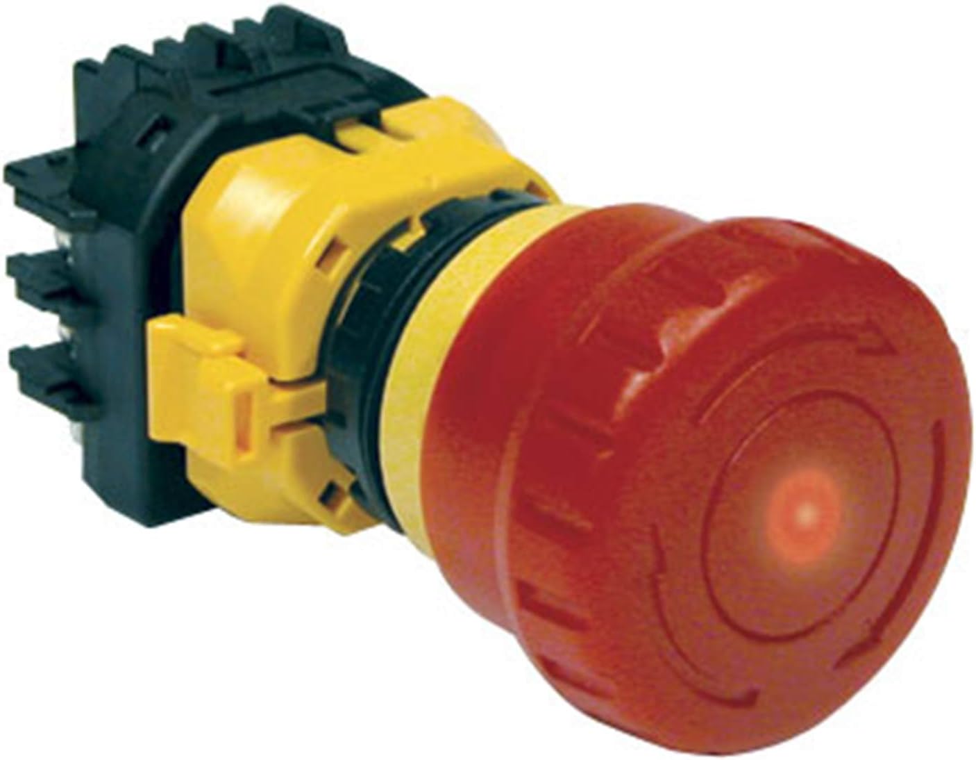 IDEC XW1E-LV413Q4MR 22mm Emergency-Stop Lighted New 1PCS