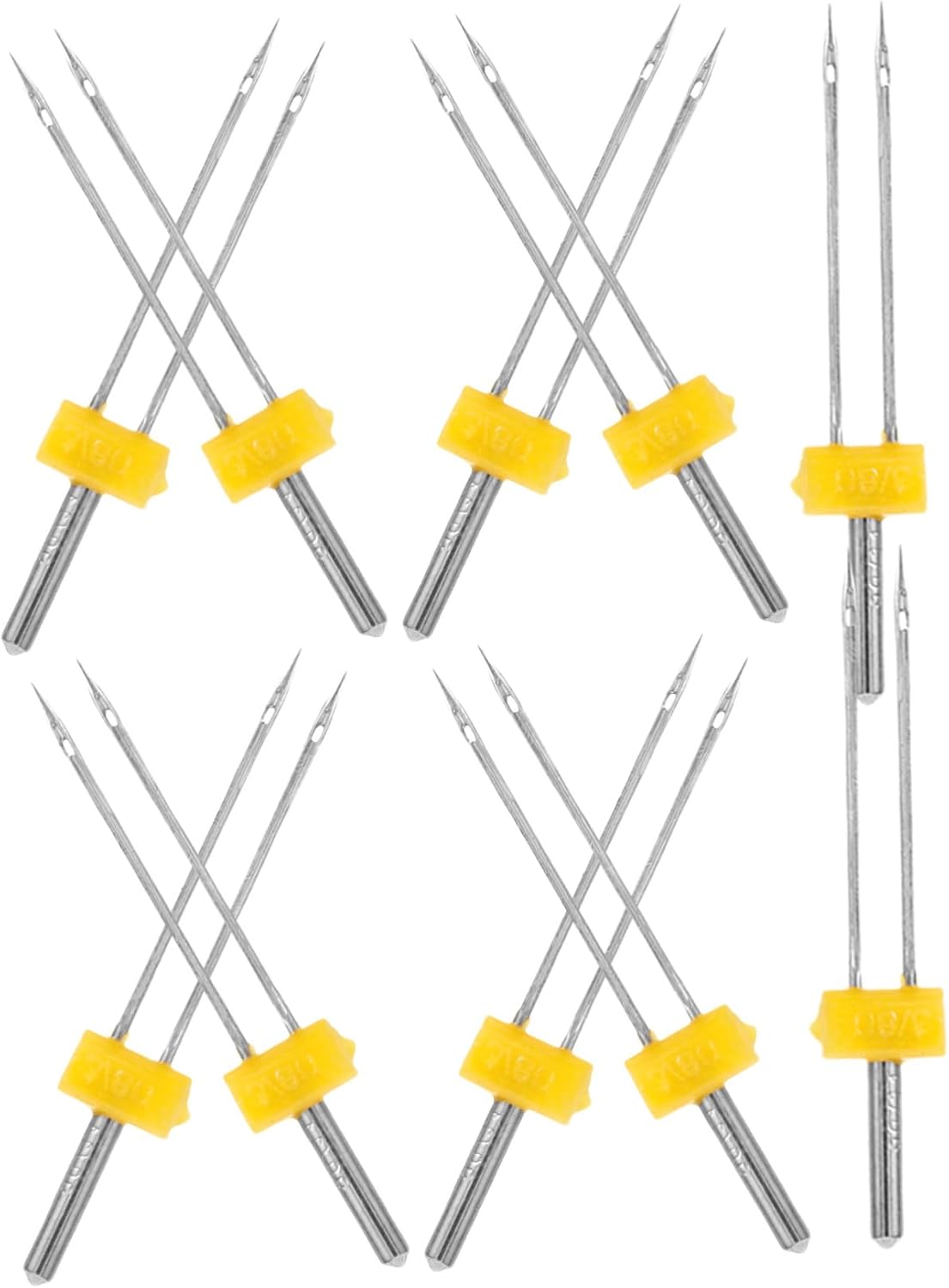 STOBOK 40pcs Multi-Function Sewing Needles for Home Use Needles for Crafting Versatile Double-Headed for Sewing Projects