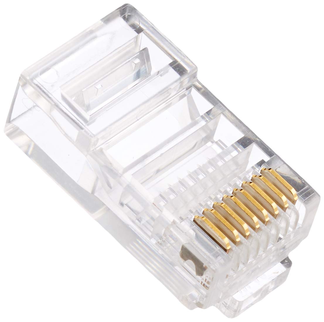 Logilink MP0020 wtyczka modułowa do płaskich kabli (100 sztuk w opakowaniu)