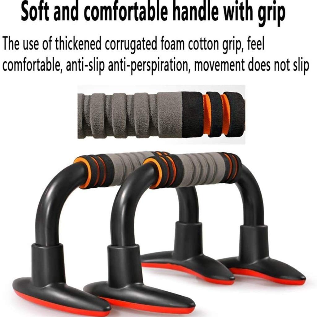 Wspornik push-up, 1 para drążków push-up drążek dociskany uchwyt piankowy ćwiczenia pushup ramiona klatki piersiowej fitness stojak push-up bar