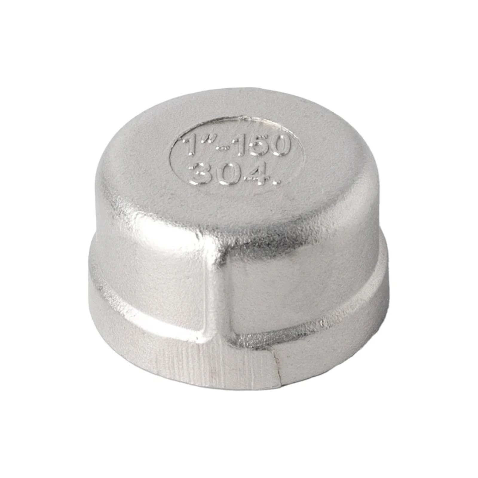 Bouchon en acier inoxydable 304 premium, capot femelle 1/8" haute finition