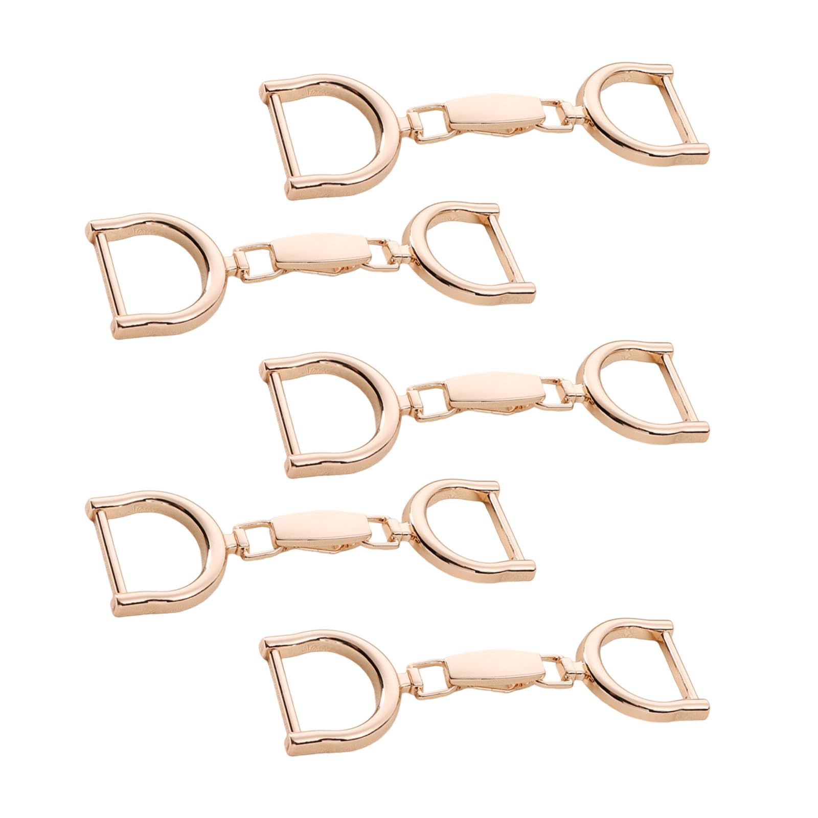 PANGBOER Metal Interconnected Grip for Skirt Belts Quick Tool Complimentary Installation Elegant Metal Slide Grip