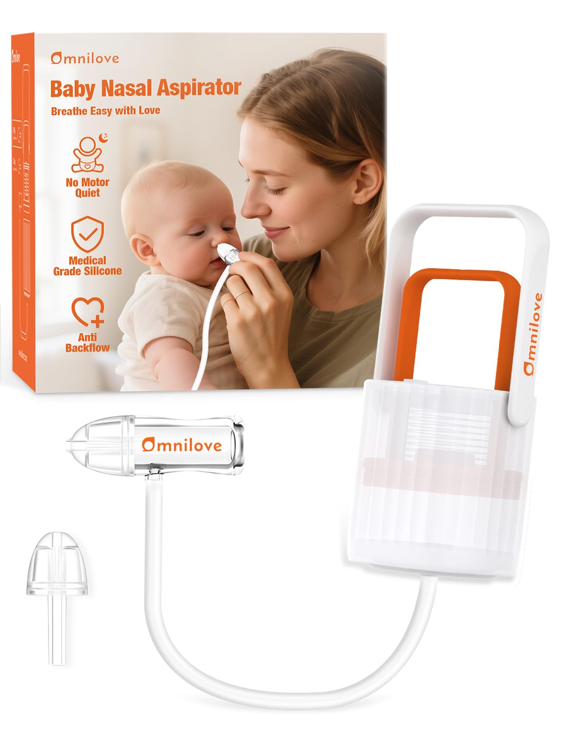 Aspirador nasal para bebé