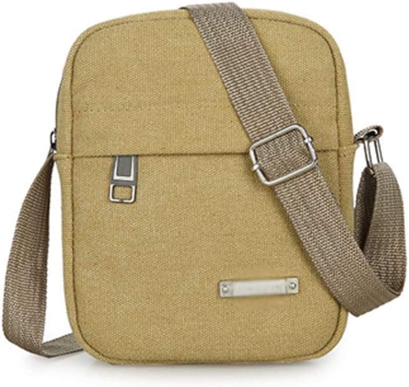 Men's Canvas Small Bag Casual Men Mini Handbags Male Cross Body Shoulder Messenger Bags For Men Purses And Handbags