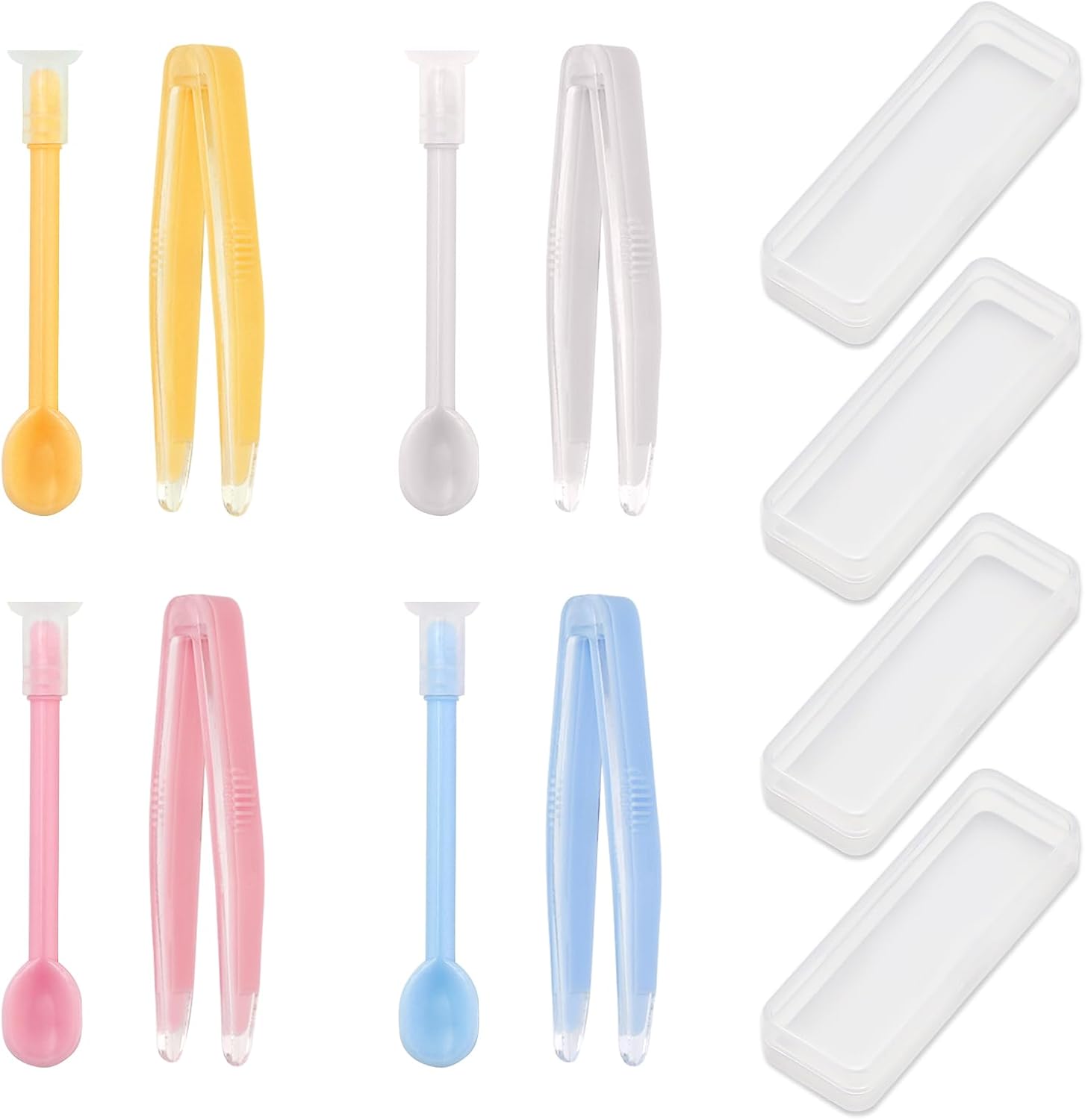 IBEIKE Contact Lens Applicator Soft Lenses 4 Pack Contact Lenses