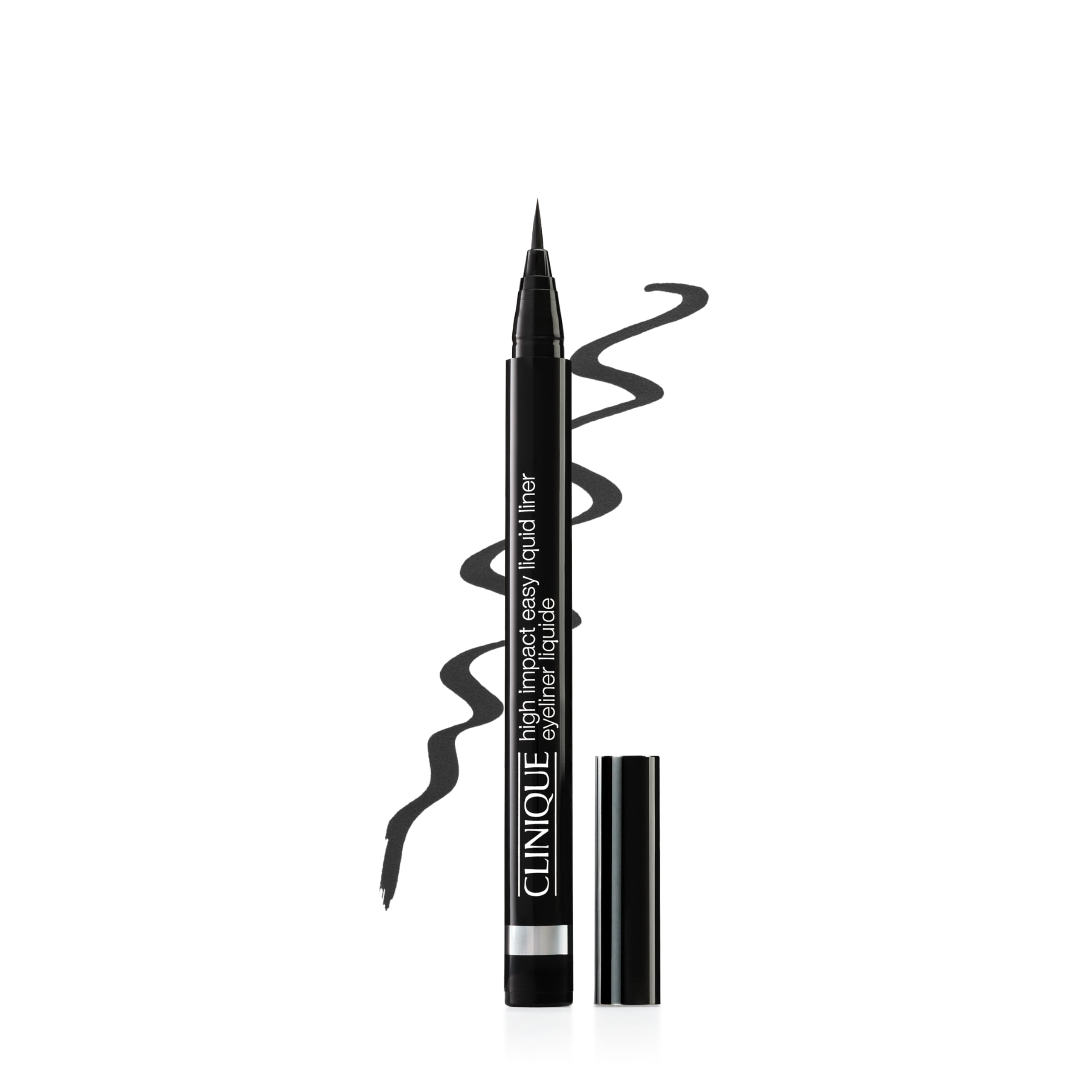 Clinique High Impact Easy Liquid Eyeliner eyeliner liquido | Waterproof, lunga tenuta, anti-sbavature, sicuro per gli occhi sensibili