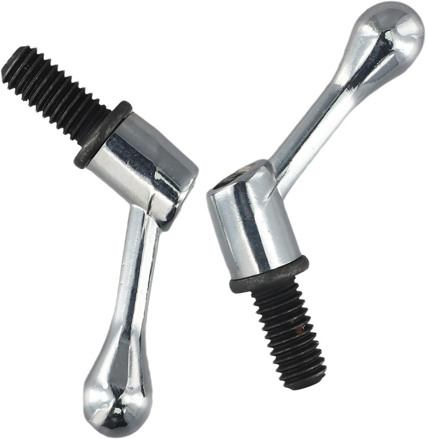Adjustable Fixed Handle for Bridgeport, M1/2 Thread Milling Machine Table Lock Bolt, Zinc Alloy Milling Handle, 2 Pack Compatible with Bridgeport Knee Mill Accessories