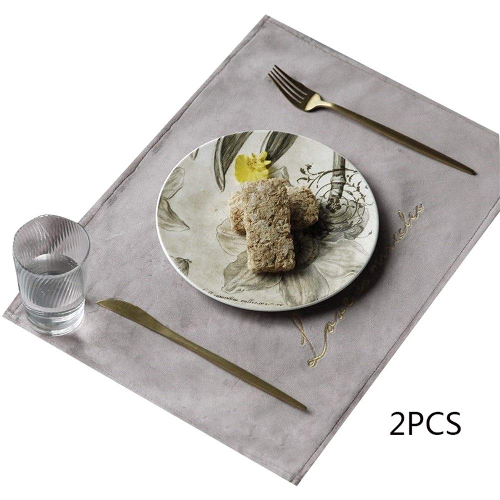 Amazon｜Kjz-ランチョンマット ノンスリッププレースマット、長方形