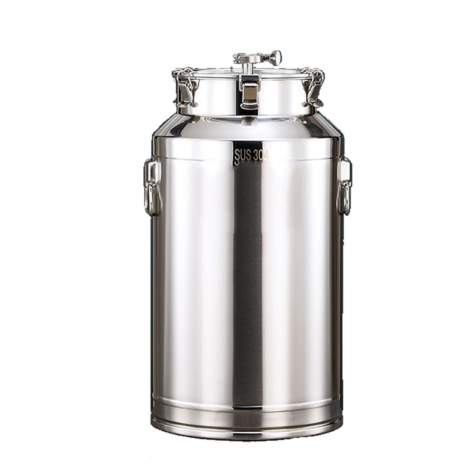 Fût métallique hermétique contre les fuites fermenteur acier inoxydable 58L