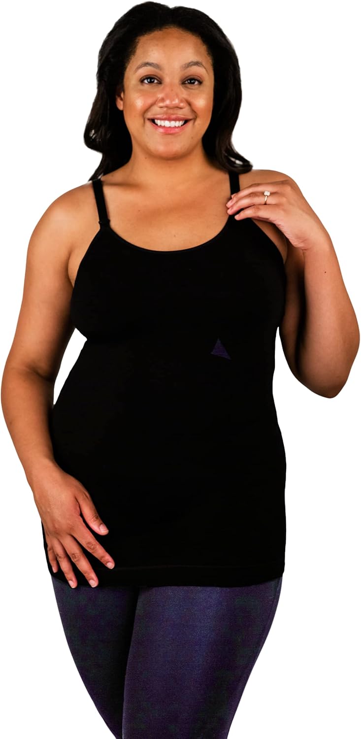 bamboobies Women's Tank Top, Maternity Clothing for Breastfeeding at  Women’s Clothing store